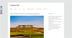 Desktop Screenshot of golf-usopen.com