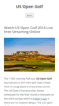 Mobile Screenshot of golf-usopen.com